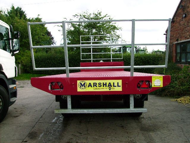 2017 - Marshall BC25 25FT 12 Tonne Bale trailer